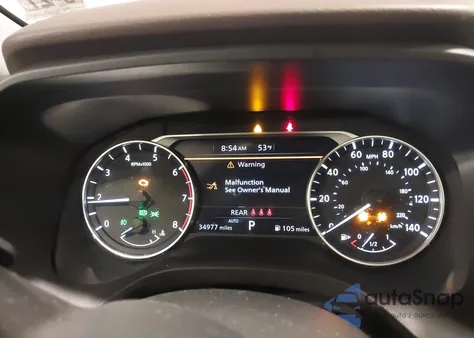 2022 Nissan Rogue Sl Intelligent Awd z USA, uszkodzony, nr VIN JN8BT3CB2NW333999